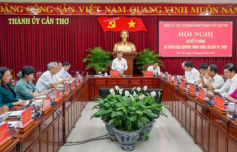 Cần Thơ đẩy mạnh chuyển đổi số trong hoạt động của các cơ quan Đảng