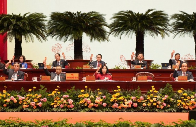 Bầu Ban Chấp hành Đảng bộ thành phố Hà Nội khóa XVIII