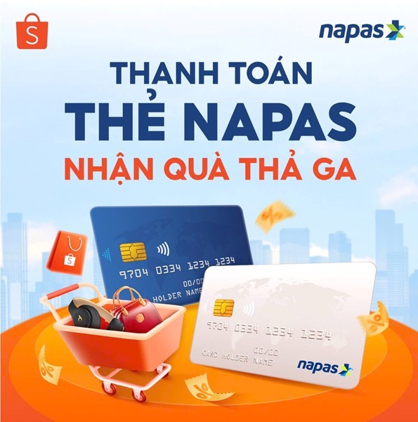 ShopeePay tặng voucher 50.000 đồng cho khách hàng liên kết thẻ NAPAS từ 01/9 đến 01/12/2025.