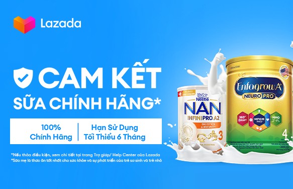 Lazada cùng các thương hiệu sữa hàng đầu chung tay bảo vệ người tiêu dùng