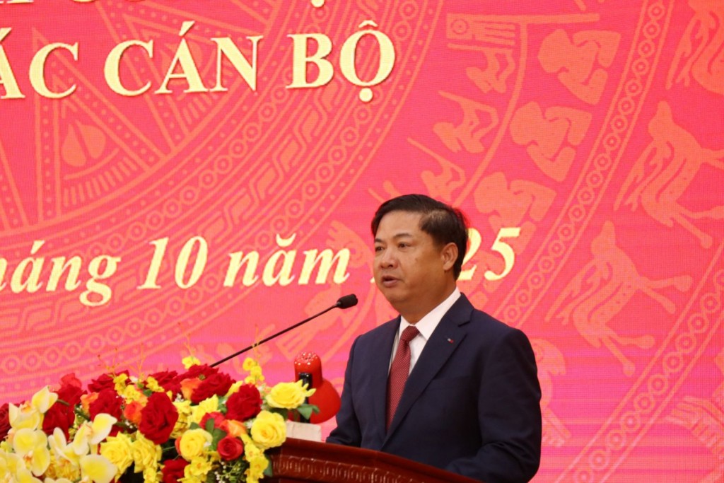 Phát biểu nhận nhiệm vụ, tân Bí thư Tỉnh ủy Đắk Lắk Lương Nguyễn Minh Triết 