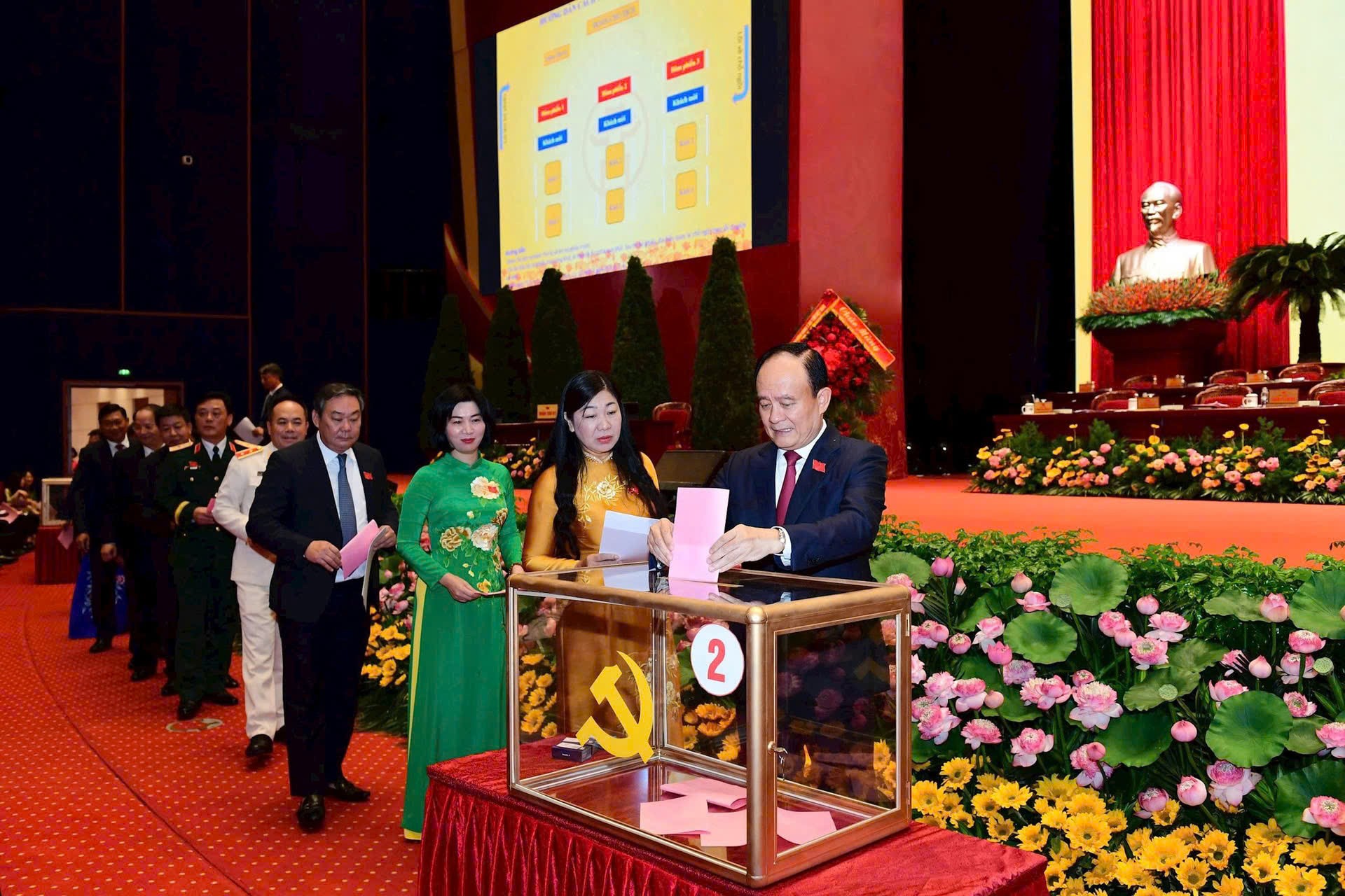 Đồng chí Bùi Thị Minh Hoài trúng cử Ban Chấp hành Đảng bộ TP Hà Nội khóa XVIII với số phiếu cao nhất