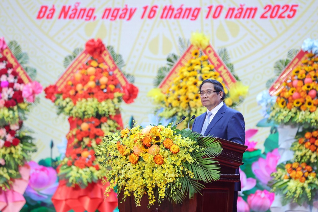 Thủ tướng phát biểu tại Lễ Kỷ niệm - Ảnh: VGP/Nhật Bắc Thủ tướng phát biểu tại Lễ Kỷ niệm - Ảnh: VGP/Nhật Bắc