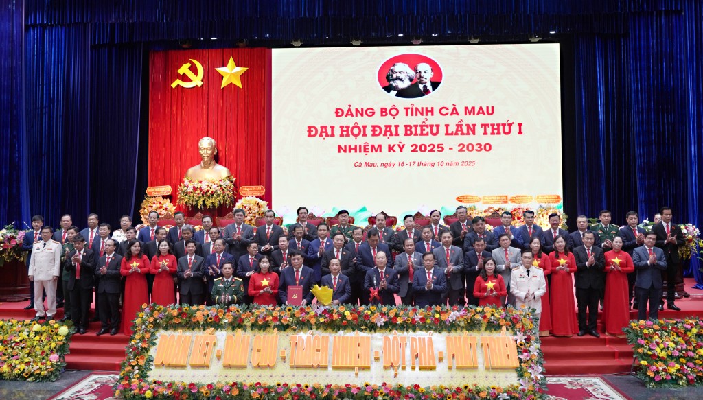 Danh sách Ban Thường vụ, Ban Chấp hành Đảng bộ tỉnh Cà Mau