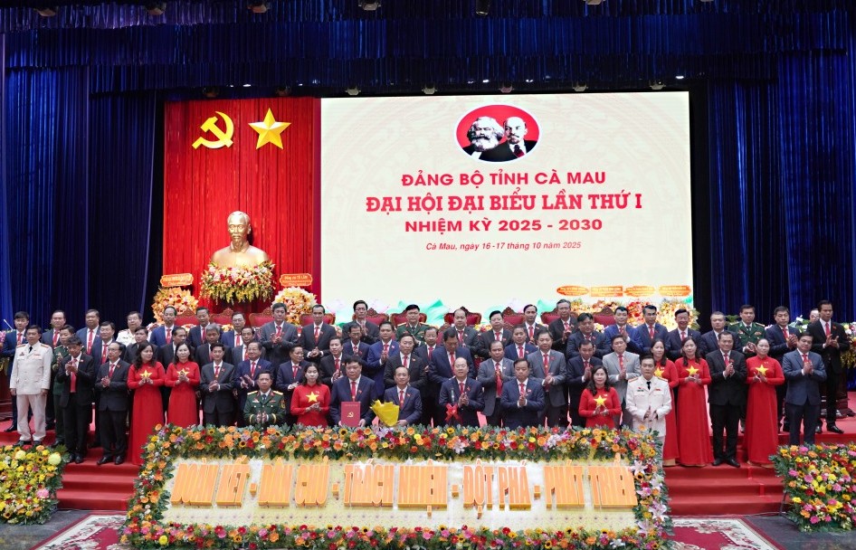 Danh sách Ban Thường vụ, Ban Chấp hành Đảng bộ tỉnh Cà Mau