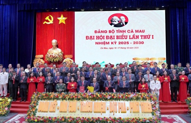 Cà Mau quyết tâm bứt phá sau thành công Đại hội Đảng bộ
