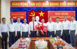 Cà Mau phân công, bổ nhiệm cán bộ lãnh đạo chủ chốt