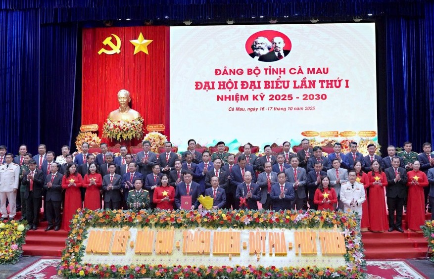 Cà Mau quyết tâm bứt phá sau thành công Đại hội Đảng bộ