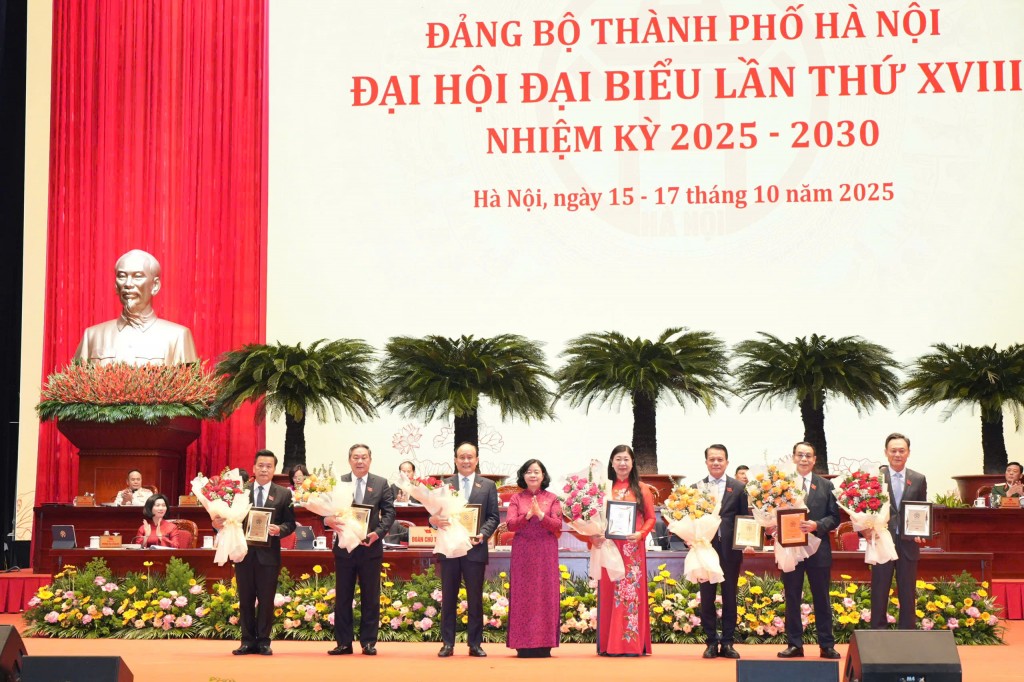 Bế mạc Đại hội Đảng bộ TP Hà Nội khoá XVIII