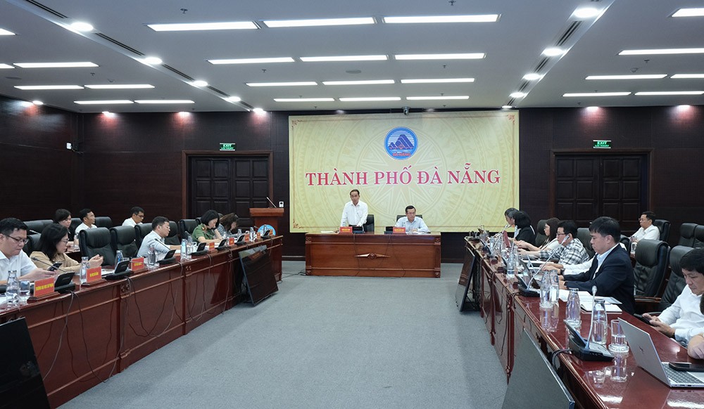 Quang cảnh buổi làm việc (Ảnh: T.Thảo)
