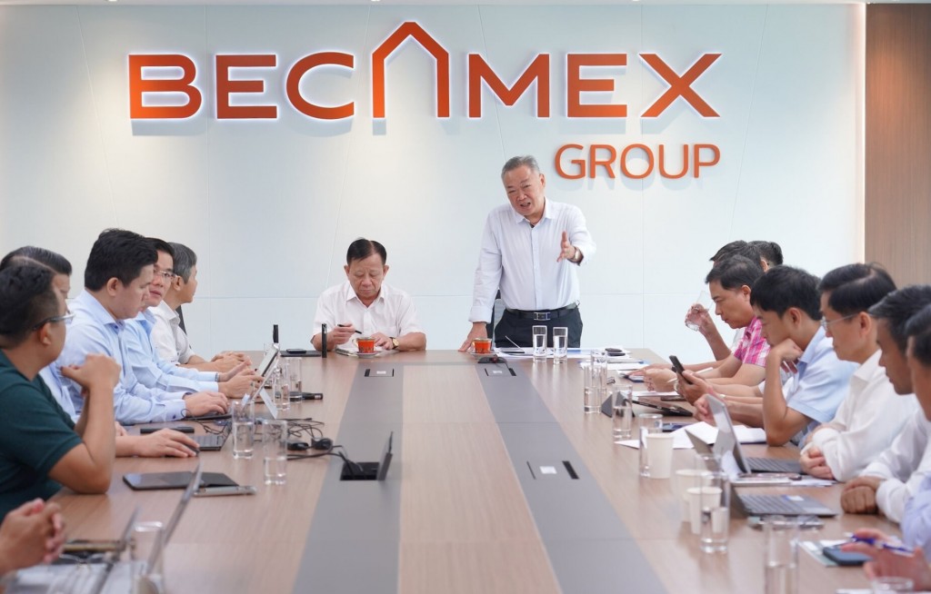 Ông Phạm Quốc Bảo, Chủ tịch Hội đồng thành viên EVNHCMC, khẳng định trách nhiệm và năng lực của Tổng công ty trong việc bảo đảm cung cấp điện cho các khu công nghiệp – đô thị – dịch vụ Becamex.