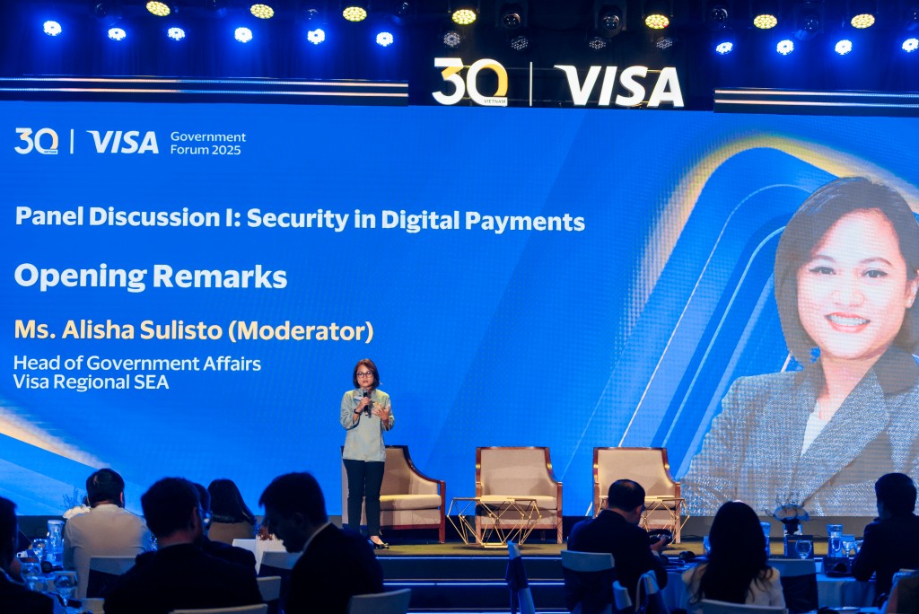 Bà Alisha Sulisto - Giám đốc Quan hệ Chính phủ, Visa khu vực Đông Nam Á