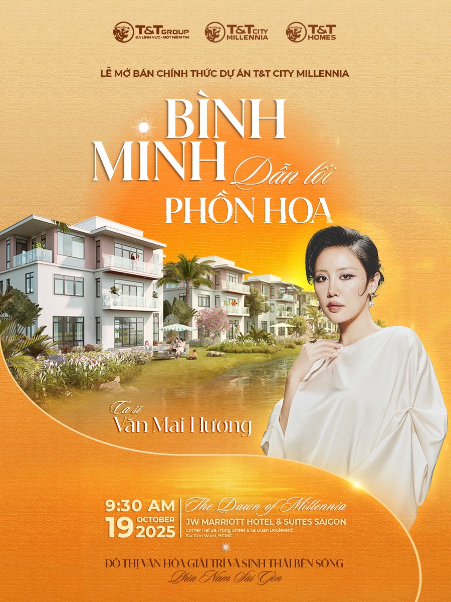 Chìa khóa vàng” mở lối an cư - đầu tư với chính sách tài chính ưu đãi bậc nhất tại sự kiện mở bán T&amp;T City Millennia.