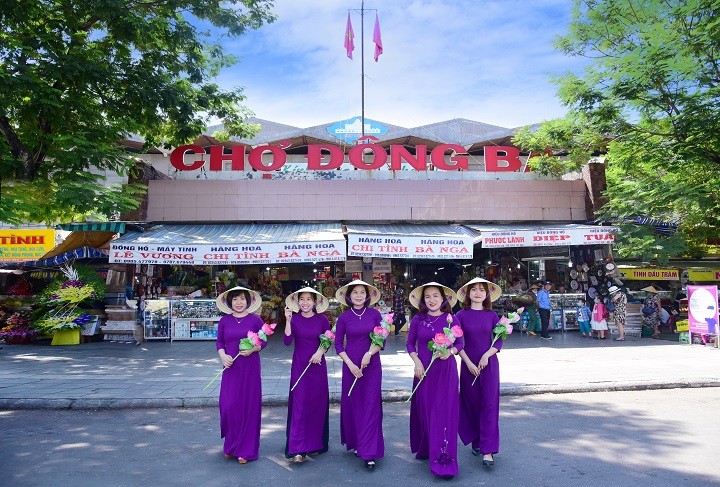 Một góc chợ Đông Ba, TP Huế 