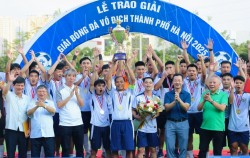 Xã Hoài Đức đăng quang Giải bóng đá vô địch TP Hà Nội 2025