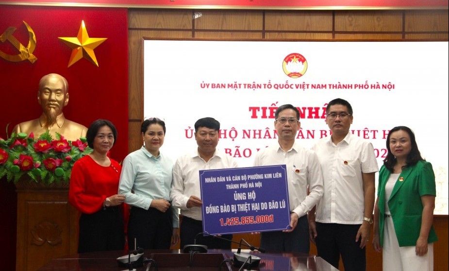 Tiếp nhận gần 24,5 tỷ đồng ủng hộ đồng bào bị bão lũ