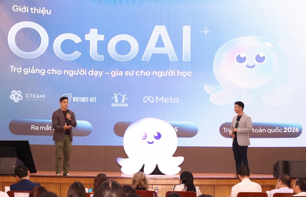 Giáo viên bắt nhịp đổi mới cùng dự án Octo AI