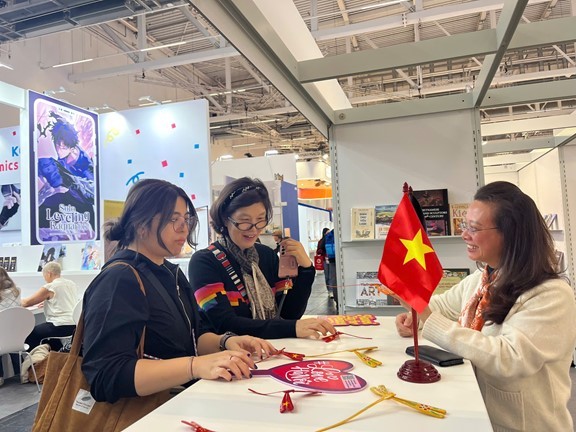 Dấu ấn Không gian sách và văn hóa Hà Nội tại Hội sách quốc tế Frankfurt năm 2025