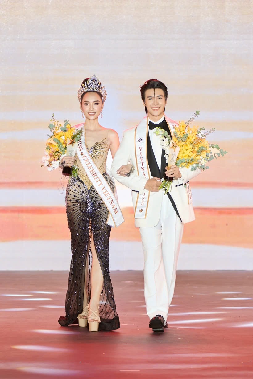 Trần Trân Mỹ Linh và Nguyễn Đình Tuấn Kiệt đăng quang Miss &amp; Mister
