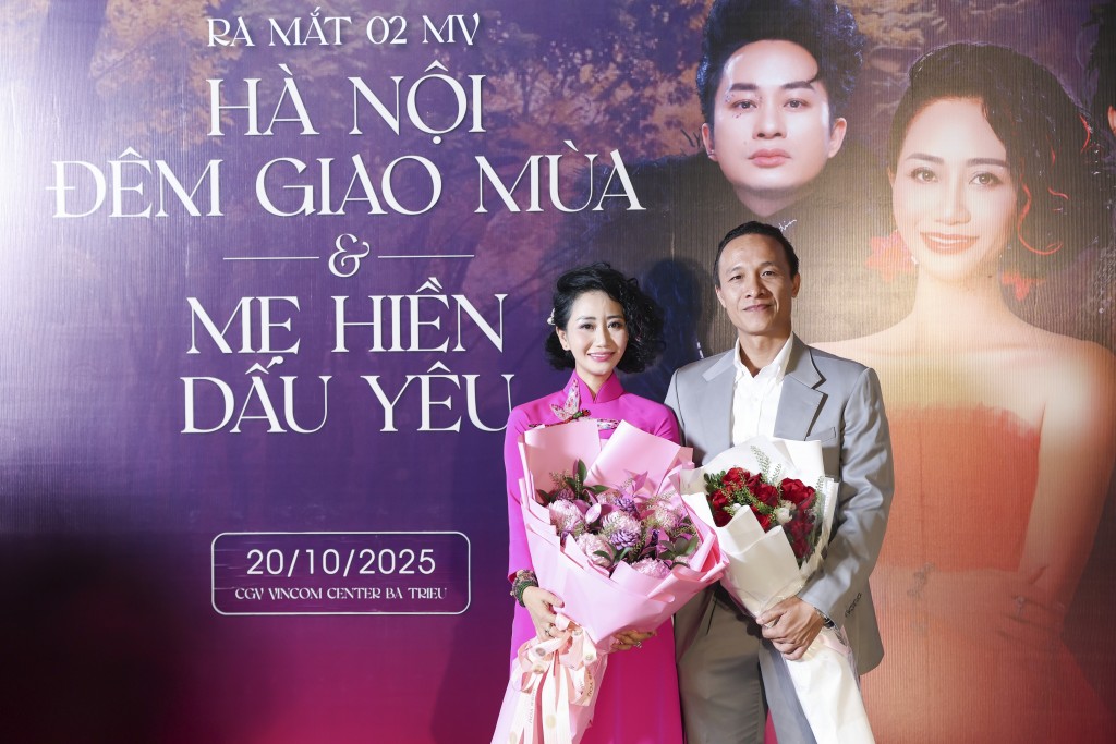 Nhạc sĩ Nhuận Phú và đạo diễn Trần Xuân Chung