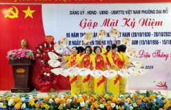 Phường Đại Mỗ tưng bừng liên hoan văn nghệ “Giai điệu tháng 10”