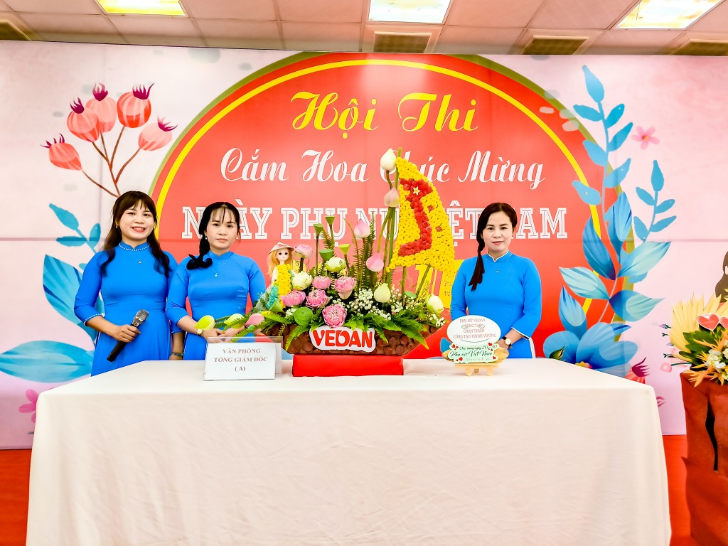 Tác phẩm “Phụ nữ Vedan sáng tạo, chân thiện cùng tạo thịnh vượng” của Văn phòng Tổng Giám đốc đạt giải nhất cuộc thi