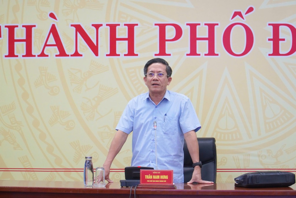 Phó Chủ tịch UBND thành phố Đà Nẵng Trần Nam Hưng đề nghị các địa phương kích hoạt ngay phương án phòng chống thiên tai (Ảnh: danang.gov)