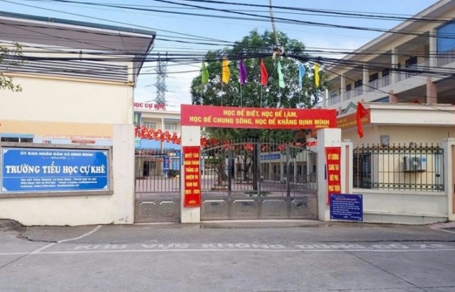 Trường Tiểu học Cự Khê tổ chức lại bữa ăn bán trú ngày 21/10
