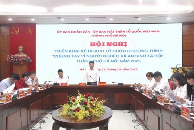 Ngày 3/11, diễn ra chương trình “Chung tay vì người nghèo và an sinh xã hội” TP Hà Nội năm 2025