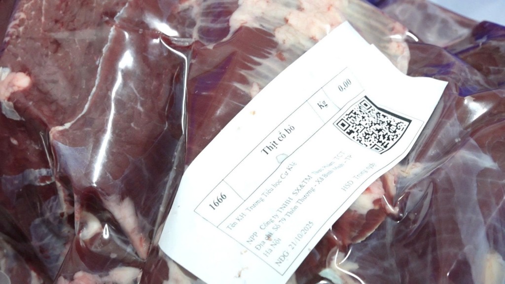 Thực phẩm được phụ huynh đánh giá là tươi ngon, có nguồn gốc xuất xứ rõ ràng