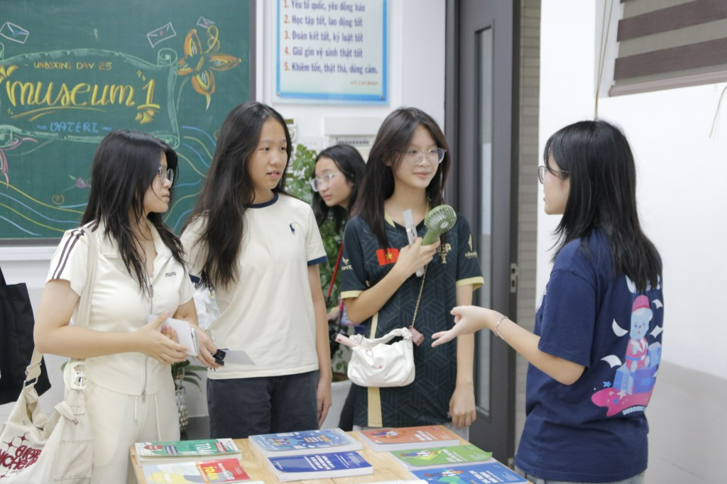 Sự kiện mang đến những trải nghiệm thú vị cho các em học sinh 