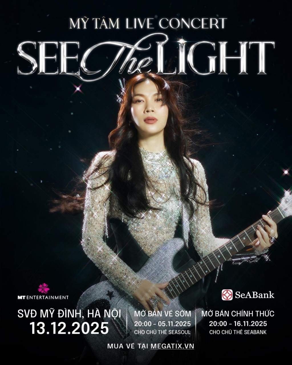 SeABank mang cơ hội săn vé miễn phí cho khách hàng trải nghiệm Mỹ Tâm Live Concert 2025