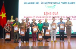 Phường Giảng Võ phát động Tháng cao điểm vì người nghèo