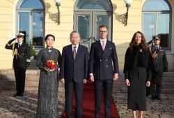 Lễ đón Tổng Bí thư Tô Lâm và Phu nhân thăm chính thức Cộng hòa Phần Lan