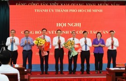 Thành ủy TP Hồ Chí Minh kiện toàn nhân sự chủ chốt