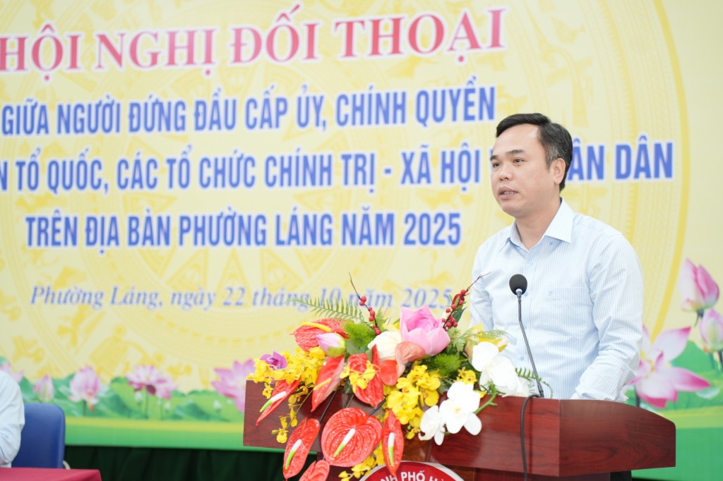 Đồng chí Nguyễn Hồng Dân - Bí thư Đảng ủy, Chủ tịch HĐND phường Láng (TP Hà Nội) khẳng định chính quyền số phải bắt đầu từ Nhân dân, vì Nhân dân Đồng chí Nguyễn Hồng Dân - Bí thư Đảng ủy, Chủ tịch HĐND phường Láng (TP Hà Nội) khẳng định chính quyền số phải bắt đầu từ Nhân dân, vì Nhân dân