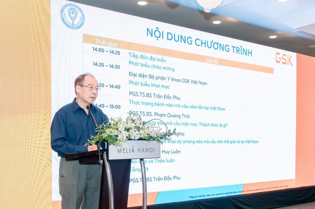 PGS.TS.BS. Trần Đắc Phu nhấn mạnh tầm quan trọng của việc chủ động chủng ngừa não mô cầu PGS.TS.BS. Trần Đắc Phu nhấn mạnh tầm quan trọng của việc chủ động chủng ngừa não mô cầu