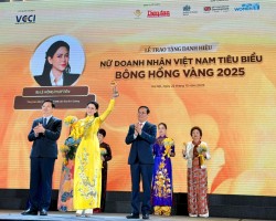 CEO Lê Hồng Thủy Tiên: Hành trình rực rỡ của “Bông Hồng Vàng Việt Nam 2025”