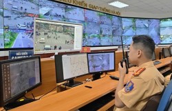 Tháng 12/2025, Hà Nội vận hành đồng loạt camera AI giám sát giao thông
