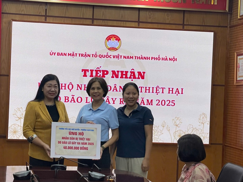 Hà Nội tiếp nhận gần 29 tỷ đồng ủng hộ nhân dân bị ảnh hưởng bão, lũ