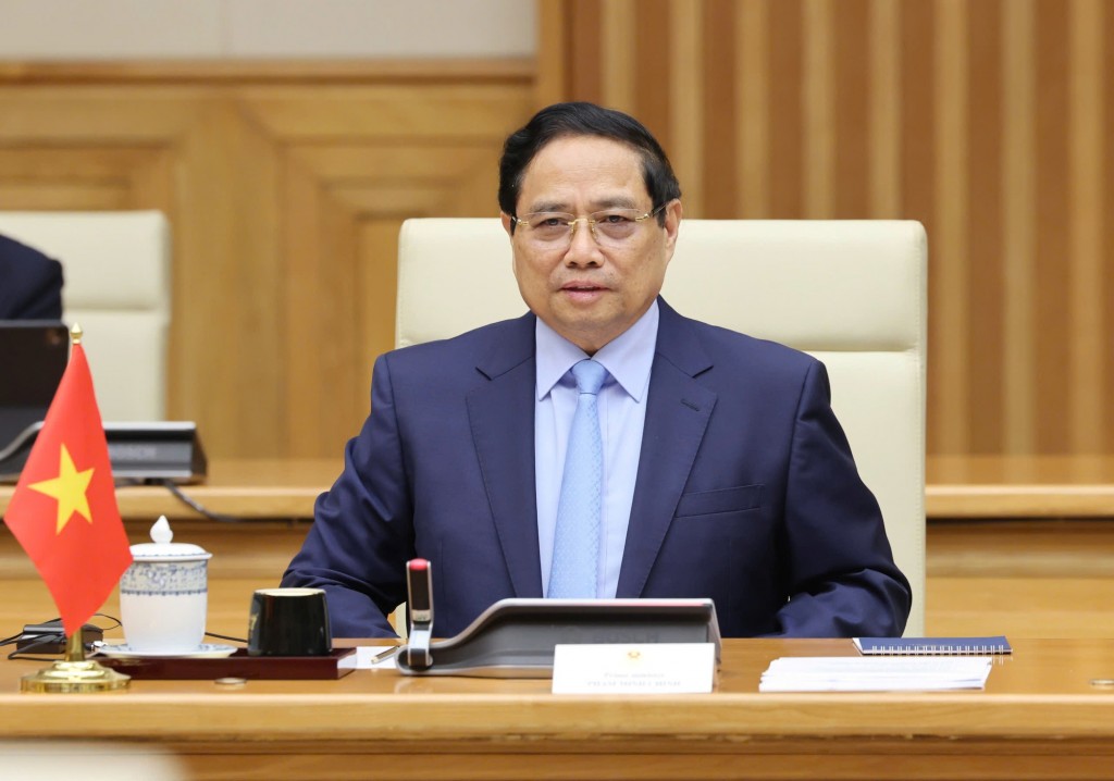 Thủ tướng cho rằng hai nước có những thế mạnh có thể bổ sung cho nhau cùng phát triển và dư địa, tiềm năng thúc đẩy hợp tác giữa hai nước còn rất lớn - Ảnh: VGP/Nhật Bắc