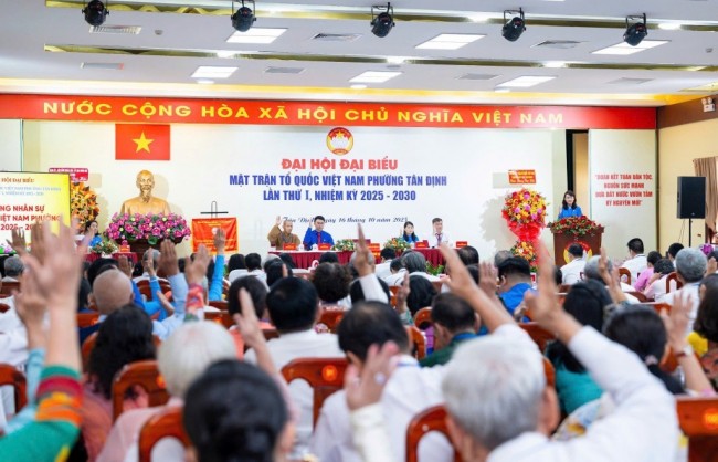TP Hồ Chí Minh: 118 phường, xã hoàn tất tổ chức Đại hội Mặt trận Tổ quốc