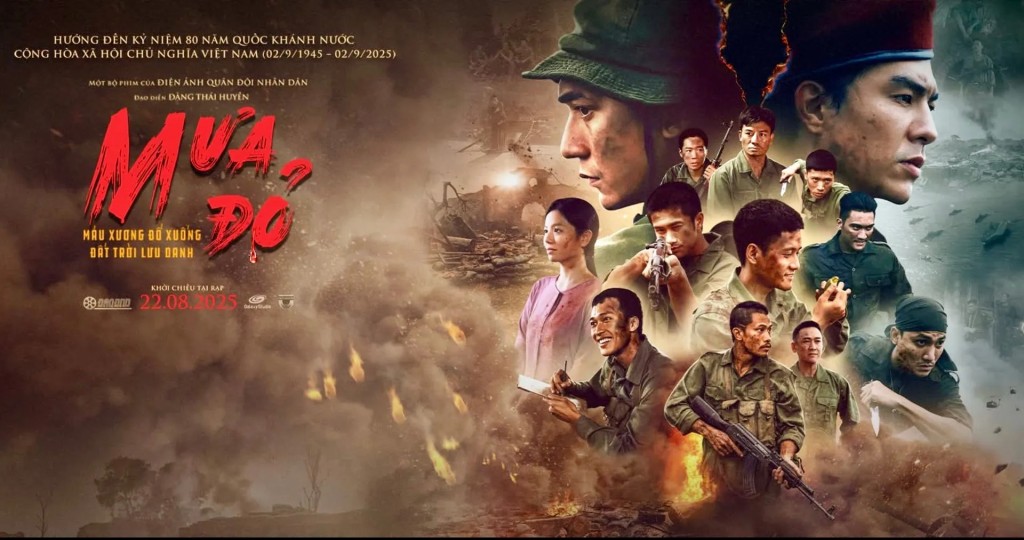 Chiếu miễn phí “Mưa đỏ” và “Tử chiến trên không” tại Hội chợ mùa thu 2025 Chiếu miễn phí “Mưa đỏ” và “Tử chiến trên không” tại Hội chợ mùa thu 2025