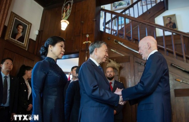 Tổng Bí thư Tô Lâm thăm nơi Bác Hồ từng ở tại Bulgaria