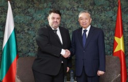 Tổng Bí thư Tô Lâm tiếp Chủ tịch Đảng BSP và đại diện các đảng cánh tả Bulgaria