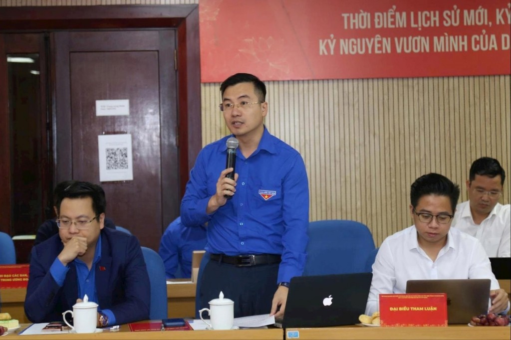 TS. Nguyễn Nhất Linh góp ý tại hội nghị. Ảnh: Hải Lâm TS. Nguyễn Nhất Linh góp ý tại hội nghị. Ảnh: Hải Lâm