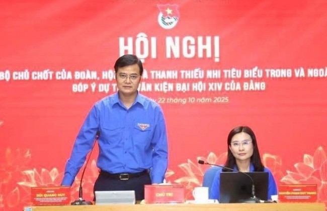 Hơn 4.000 điểm cầu kết nối tuổi trẻ Việt Nam góp ý dự thảo văn kiện Đại hội XIV của Đảng