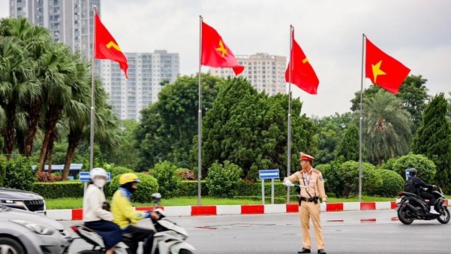 Hà Nội: Phân luồng giao thông phục vụ Lễ mở ký Công ước Hà Nội