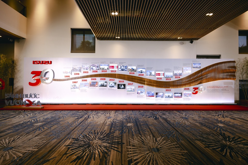 Hành trình 30 năm của ISUZU Việt Nam Hành trình 30 năm của ISUZU Việt Nam