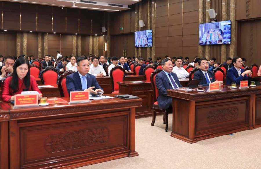 Các đại biểu dự hội nghị. Ảnh: Quang Thái Các đại biểu dự hội nghị. Ảnh: Quang Thái